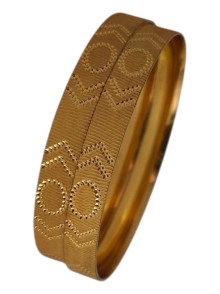 Gold Plated Bangles